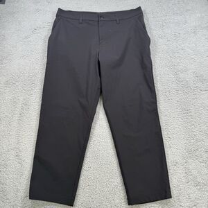 Lululemon Pants Men's 35x27 Black Classic Fit ABC Performance Golf Casual